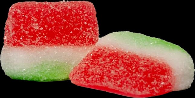 Sugared Watermelon Slice